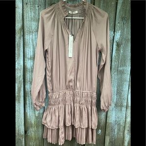 Float beige dress
